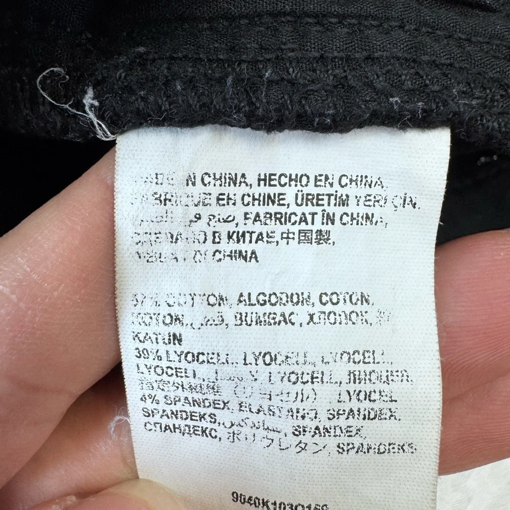 bebe.  Black Jean Shorts Fitted Style - Picture 7 of 7